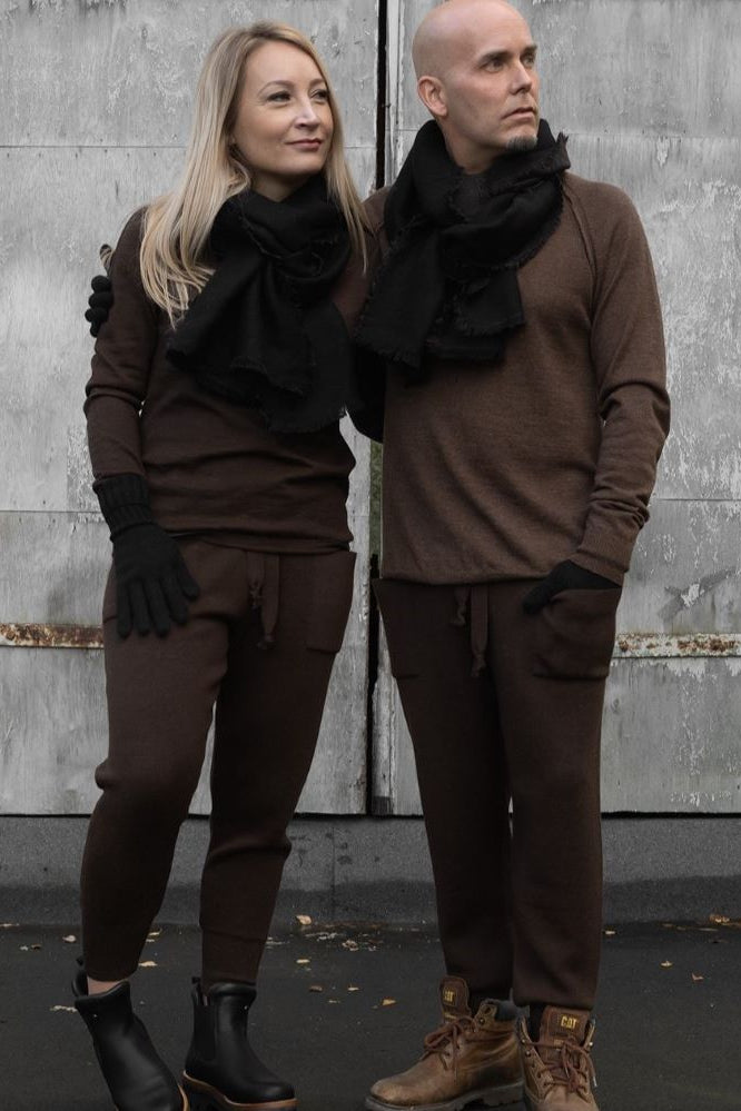 Tyylikkäät alpakkahousut