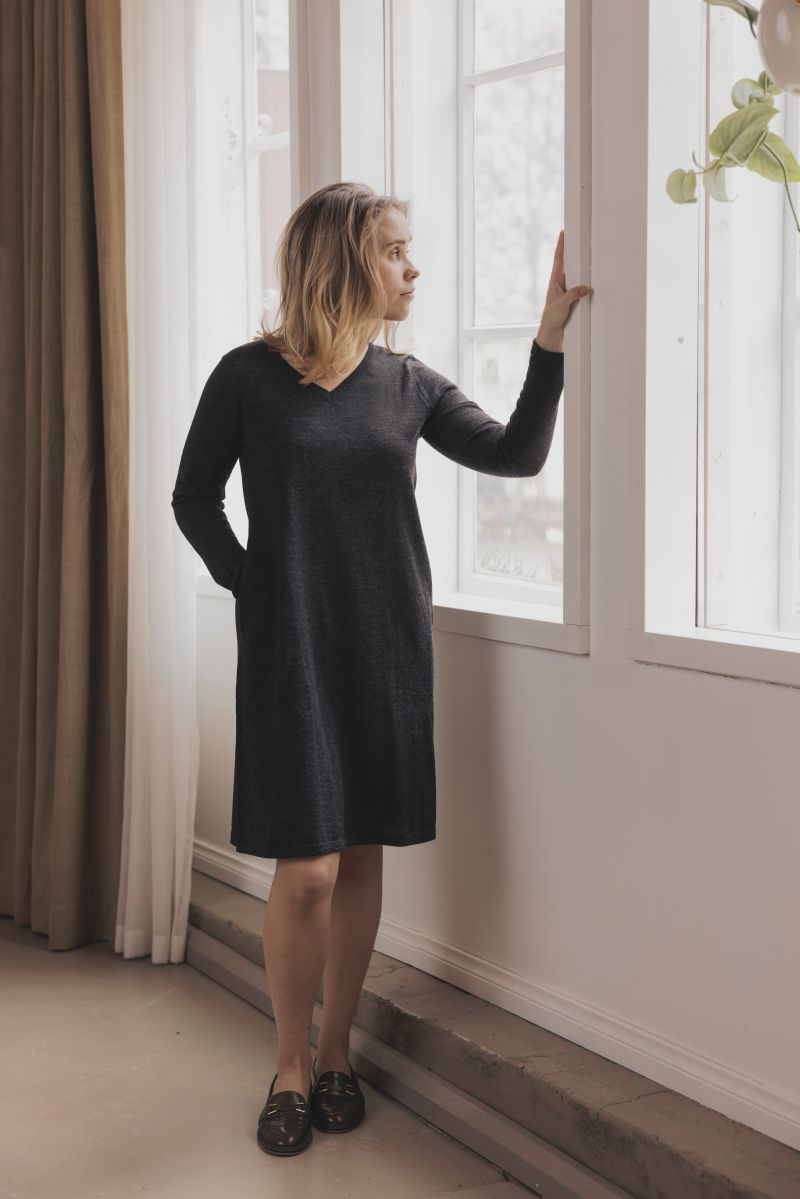 A-line dress