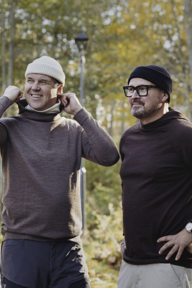 huppari alpakka- pitkät miehet