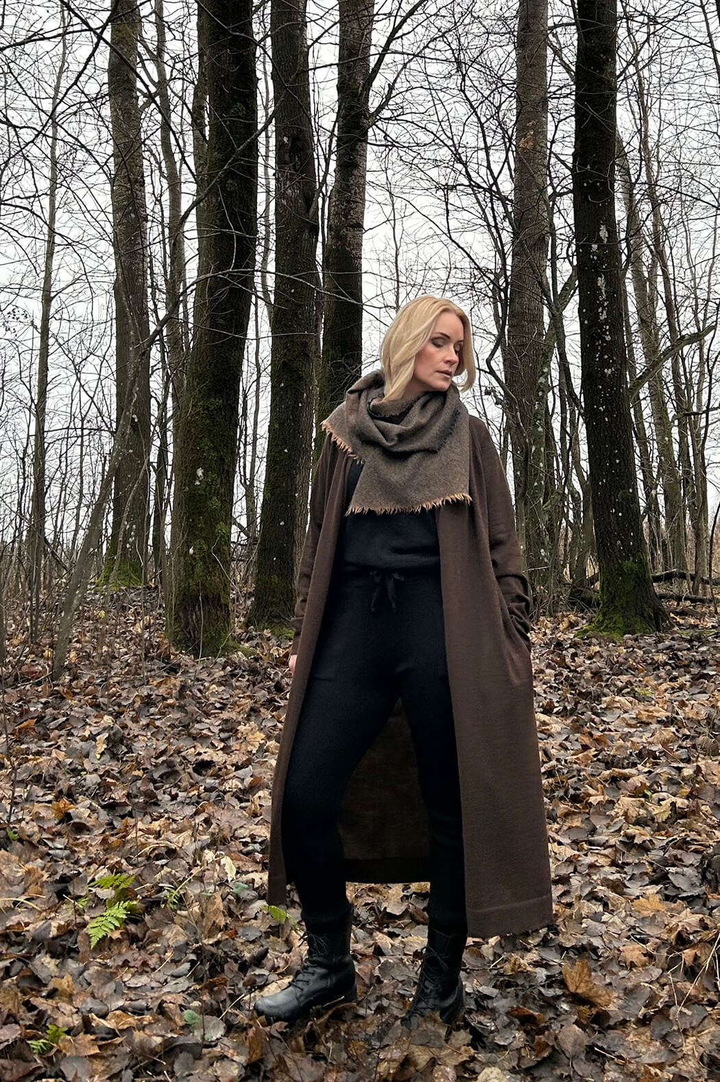 Ruukin Kehräämö alpakkaneuletakki