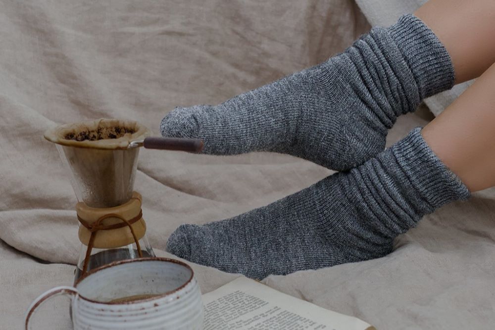 Gout and wool socks - Alpaca socks might help