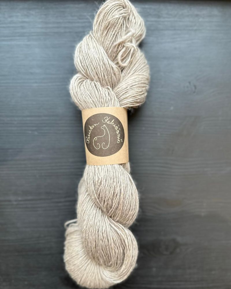 Alpaca silk linen yarn