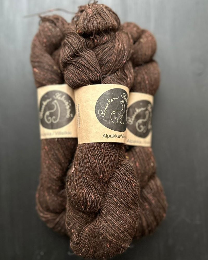Alpaca/wild silk yarn, 1 strand