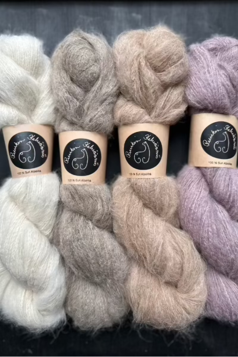 100% Suri Alpaca yarn