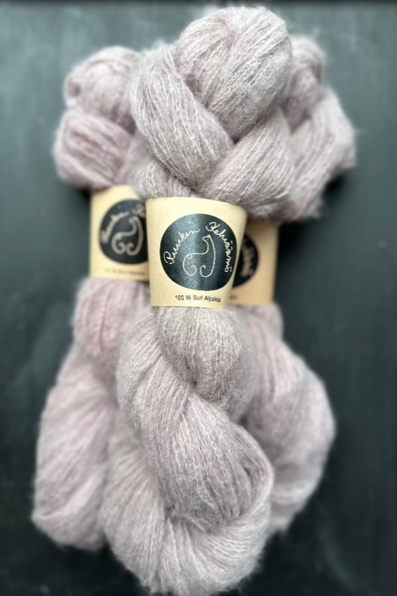 100% Suri Alpaca yarn